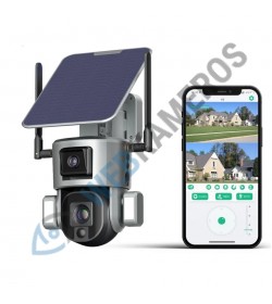 Automatiškai sukinėjama 4G kamera su saulės baterija